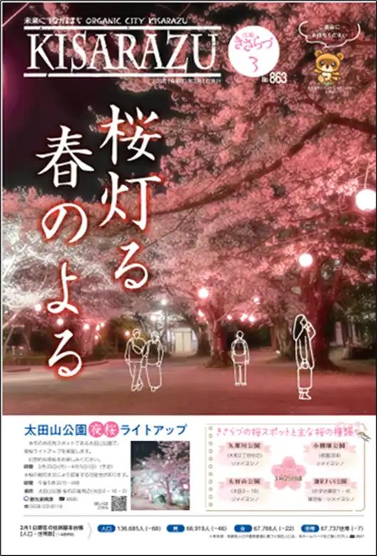 広報きさらづ 表紙